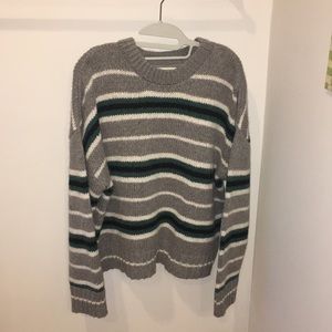 LA hearts knit striped sweater